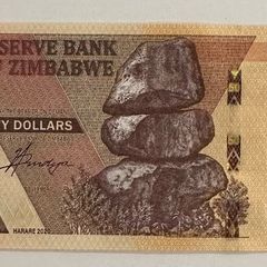 Zimbabwe 50 Dollars 2020 Banknote