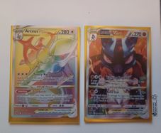 Pokemon Lucario V Star & Arceus Rainbow V Star G70