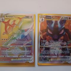 Pokemon Lucario V Star & Arceus Rainbow V Star G70