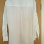 ZARA TRAFALUC Cotton Shirt Side-Laced White Image 2