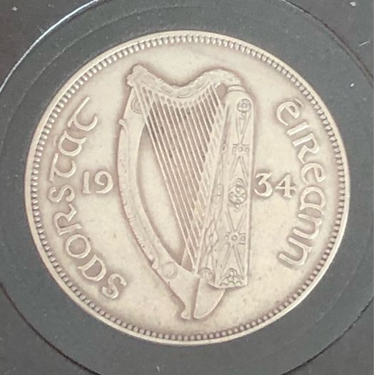 Ireland Silver Half Crown