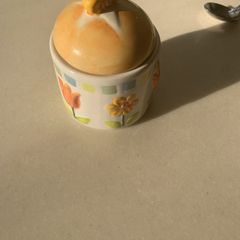 Ray ware sugar bowl