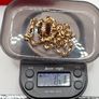 9ct yellow gold spinning fob necklace Image 4