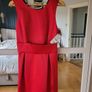 Stunning Red Zara Occasion Dress (New) Image 9