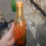 Coloured glass bottles Image 2