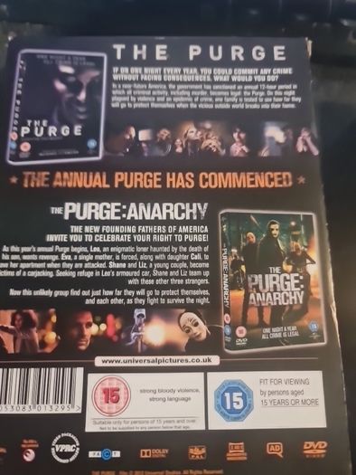 The Purge DVD