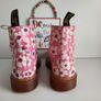 Dr Martens 101 5 eye pink daisy B175 boots UK 5 EU 38 US 7 Image 6