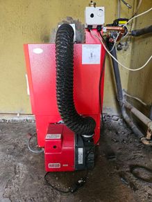2025 Grant Vortex 50-90 (15-26kW) Oil Boiler + Pump & Vessel