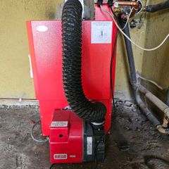 2025 Grant Vortex 50-90 (15-26kW) Oil Boiler + Pump & Vessel