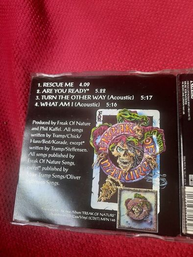 Freak Of Nature: Rescue Me - CD Maxi-single 1993