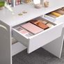 3 DRAWER Dressing Table and stool Image 3
