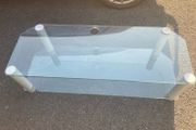 tv table glass large