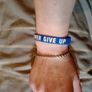Silicone Bracelets with Slogan Image 2