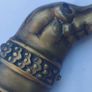 Large Brass Dog Vesta case Image 7