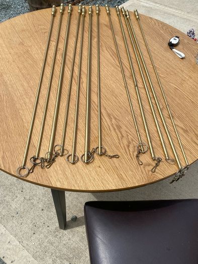 Brass rods