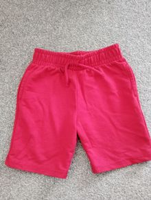 boys red shorts.age 3/4