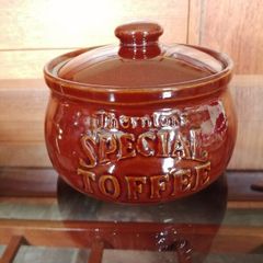 Retro Thorntons Special Toffee pot by Pearsons of Chesterfield