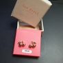 NEW Ted Baker Gold color CHERRY small earrings RRP 29 euro NEW & BOXED Image 3