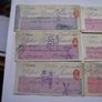 A Collection of 9 Vintage Cheques from Ulster Bank (1890-1959) Image 4
