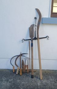 antique farm implements