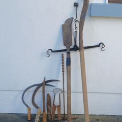 antique farm implements