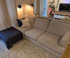 DFS Grey L-Shaped Sofa