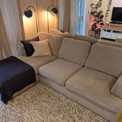 DFS Grey L-Shaped Sofa