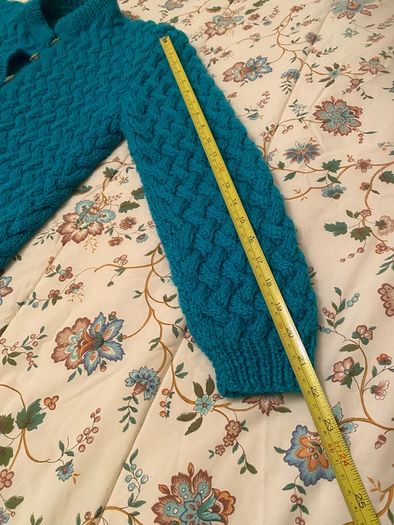 cardigan handknit cosy size 10-12