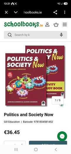 Politics and society now