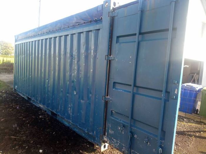 20ft Roll top shipping container ,shed ,garden room