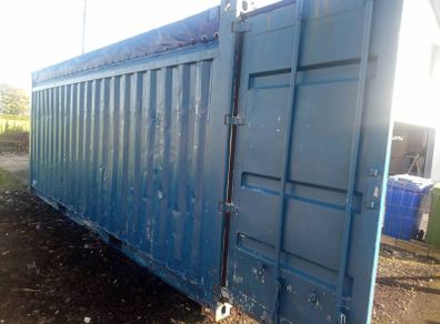 20ft Roll top shipping container ,shed ,garden room