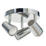 Trasi Spot Round Plate IP44 - Chrome Image 3