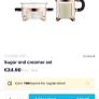 Brand new Bodum milk jug and sugar bowl Image 5