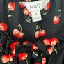 Ladies blouse M&S Cherry print Image 3