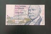 Irish 50 Pound Note - Douglas Hyde Series