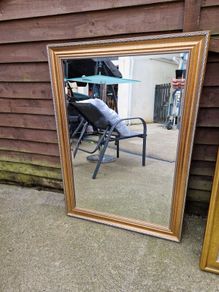 Heavy bevelled  mirror