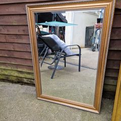 Heavy bevelled  mirror