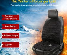 12V Car Heated Seats Winter Seat Heater Car Seat Heating Cushion Covers Car Electric Heated Seat Car Styling Winter Pad Cushions