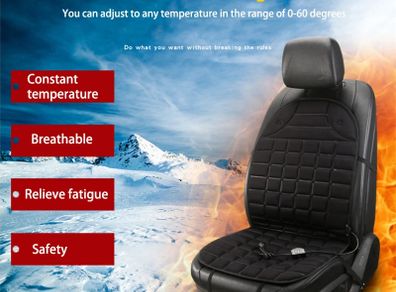 12V Car Heated Seats Winter Seat Heater Car Seat Heating Cushion Covers Car Electric Heated Seat Car Styling Winter Pad Cushions