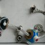 Pandora Sterling Silver 925 Bracelet with Colorful Beads and 13 Charms 41,6g Image 10