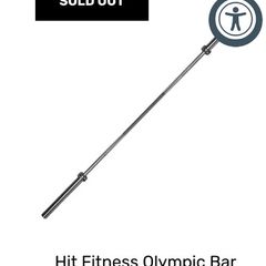 600kg Rated High Spec Olympic Semi Commercial Barbell!!