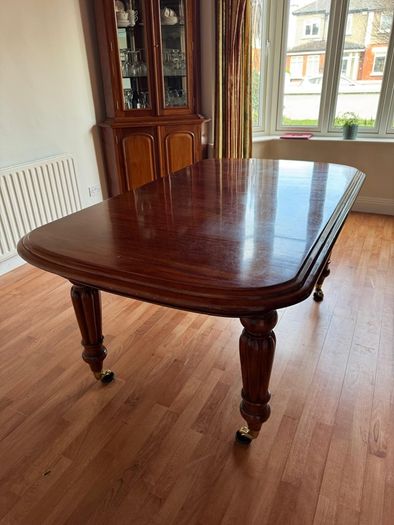 Solid Mahogany Dining Table Only