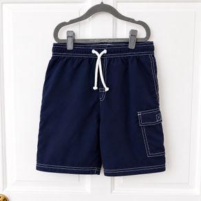 Boys navy swim shorts age 10