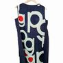 Purificacion Garcia bold graphic linen shift dress Image 2