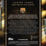 Lamine Yamal 2024 Kopa Trophy Winner Ballon dOr Topps NOW Card 3 Image 2
