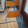 Vintage mid century tubular chairs Image 2