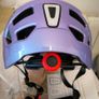Bike Helmet Gradient Blue/Purple with LED Light Image 4