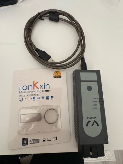 VAS6154  OKI Full Chip Wifi USB DOIP Diagnostic Scanner VCI work with ODIS-Service 25 ODIS-Engnieering 19 For Audi VW Seat Skoda