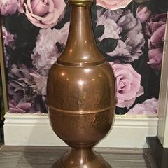 Large Vintage Copper Vase