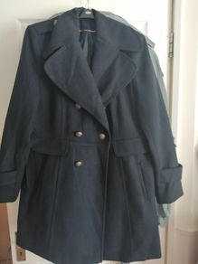 Navy winter coat